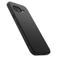 Etui Spigen do Google Pixel 9A, Liquid Air, czarne + Szkło Hartowane 9H