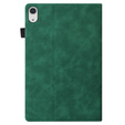 Etui do iPad 11" 2025 A16 (11 gen.) / iPad 10.9" 2022 (10 gen.), Classic, z miejscem na rysik, zielone