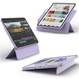 Dexnor – magnetyczne etui z podstawką do iPad Pro 13" 2024 (7. generacji) - fioletowe