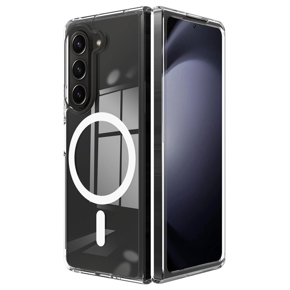 Etui do Samsung Galaxy Z Fold6 5G, Fusion Hybrid, do MagSafe, przezroczyste