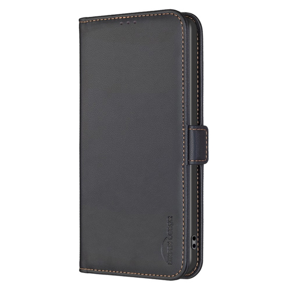 Etui z klapką do Xiaomi Redmi Note 13 5G,BINFEN Wallet, czarne