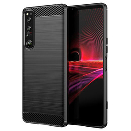 Etui do Sony Xperia 1 IV, Karbon, czarne