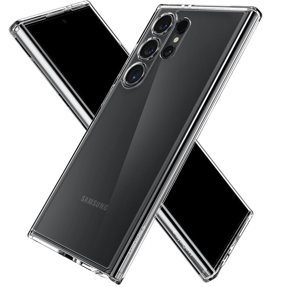 Etui Spigen do Samsung Galaxy S24 Ultra, Ultra Hybrid, przezroczyste