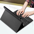 Etui z klawiaturą do iPad Air 10.9" 2022/2020 (5/4 gen.) / Pro 11" 2022/2021/2020 (4/3/2 gen.), Dux Ducis Magnetic, czarne