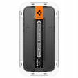 SPIGEN Szkło Hartowane do iPhone 15 Pro, Glas.TR EZ Fit (2 sztuki), Czarne