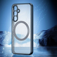 Etui DuxDucis do Samsung Galaxy S23 FE, Aimo case, do MagSafe, przezroczyste / czarne