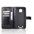 Etui z klapką do Oukitel WP6, Crazy Horse Wallet, czarne