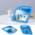 Etui ochronne z pianki EVA do Samsung Galaxy Tab S10 FE+ – dziecięce, z podstawką i uchwytem - niebieskie