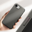 Etui Ringke do Iphone 16E, Onyx, Szare + Szkło Hartowane 9H