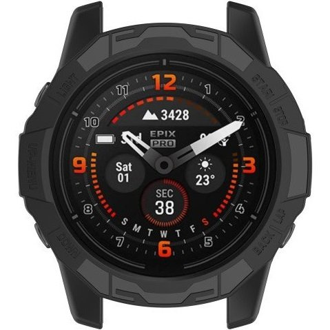 Etui Obudowa do Garmin Fenix 7X/7X Pro/Epix Pro Gen 2 51mm, Czarne