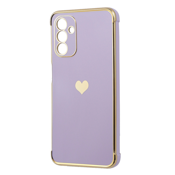 Etui do Samsung Galaxy A13 5G, Electro heart, fioletowe