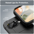 Etui do Google Pixel 9a – miękkie TPU z matową fakturą, czarne