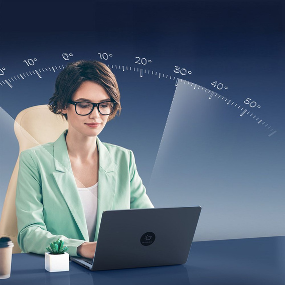 Folia prywatyzująca Dux Ducis Privacy Film na MacBook Air 13.6" 2022/2024/2025– ochrona prywatności i komfort pracy