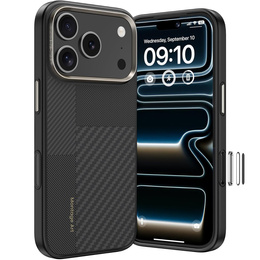Etui Benks Montage Magnetic Armor Air Kevlar z metalową ramką do iPhone 17 Pro