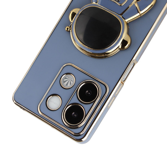 Etui do Xiaomi Redmi Note 13 5G, Astronaut, niebieskie + Szkło Hartowane 9H