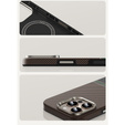 Etui BENKS Kevlar Magnetic Armor Pro Prestige 600D Y065 do MagSafe z aktywnym przyciskiem do iPhone 16 Pro