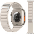 Zestaw Pasek Nylonowy + Etui 2w1 do Apple Watch 4/5/6/SE 44mm, Biały
