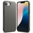 Etui Ringke do Iphone 16E, Onyx, Szare + Szkło Hartowane 9H
