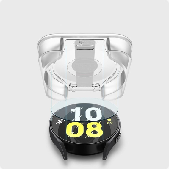 Szkło Hartowane Spigen do Samsung Galaxy Watch 6 44mm, Glas.TR "EZ FIT", Clear (2 sztuki)