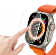 2x Szkło Hartowane z ramką do montażu ERBORD do Apple Watch Ultra 1/2/3 49mm