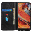 Etui z klapką do Xiaomi 15 Ultra, Split Leather, czarne