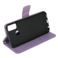 Etui z klapką do Motorola Moto G10 / G30, Butterfly, fioletowe