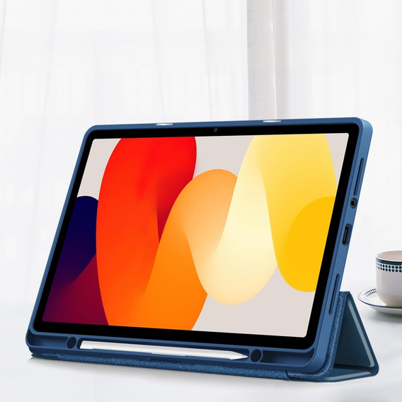 Etui do Xiaomi Redmi Pad SE 11", Smartcase Hybrid, z miejscem na rysik, niebieskie