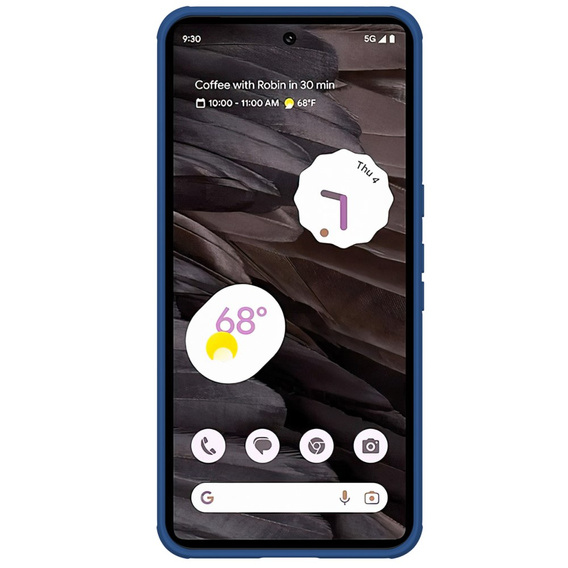 Etui do Google Pixel 8 Pro, pancerne Nillkin, CamShield Pro, Niebieskie