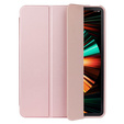 Etui do iPad Pro 11" 2022/2021 (4/3 gen.), Smartcase z miejscem na rysik, jasnoróżowe