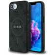 Etui GUESS do iPhone 16E, 4G Ring Classic Logo, czarne