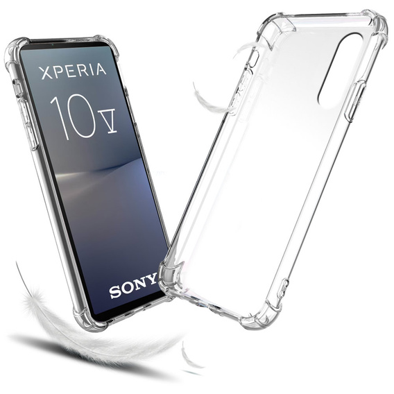 Etui do Sony Xperia 10 V, Dropproof, Przezroczyste