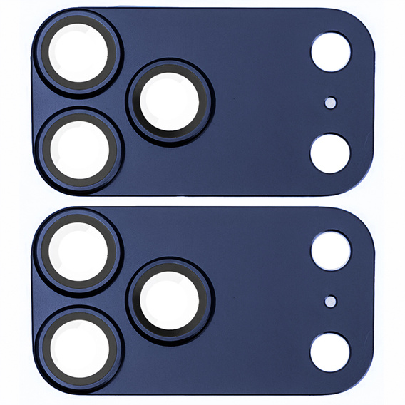 2x Szkło hartowane ERBORD na wyspę aparatów do iPhone 17 Pro