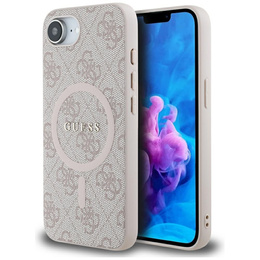 Etui Guess HC MagSafe PU 4G Ring Classic Logo do iPhone 16e
