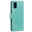 Etui z klapką do Oppo Reno6 5G, Mandala, zielone