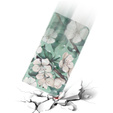 Etui z klapką do Samsung Galaxy A14 4G/5G, Wallet, Flowers białe