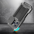 Etui do iPhone 16 Pro, R-JUST CamShield Slide, pancerne, czarne