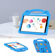 Etui do iPad 10.2" 2021/2020/2019 (9/8/7 gen.) / Air 10.5" 2019 (3 gen.) , Cute Patterns, z podstawką, Niebieskie