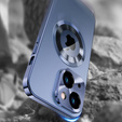 Etui do iPhone 13, Dual Glass, do Magsafe, niebieskie
