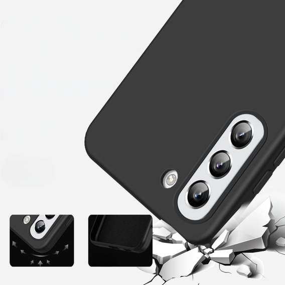 Etui do Samsung Galaxy S24, Silicone MagSafe, czarne
