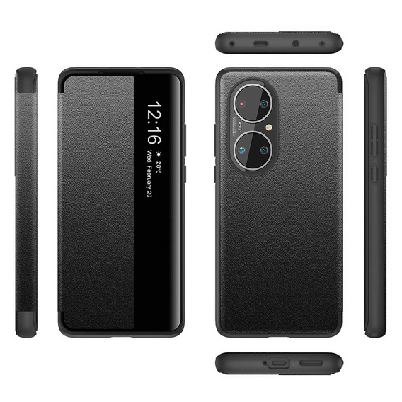 Etui Side View do Huawei P50 Pro, Black