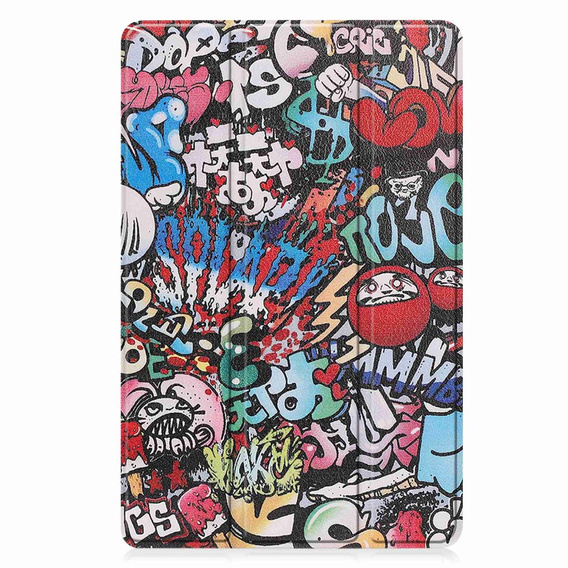 Etui do Lenovo Tab P11 Gen 2 TB350FU TB350XU 11.5", Smartcase, graffiti