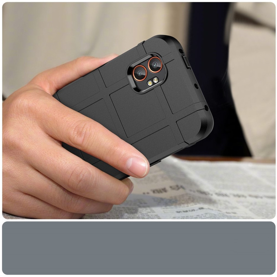Etui ochronne z elastycznego TPU do Samsung Galaxy XCover 7 Pro - czarne
