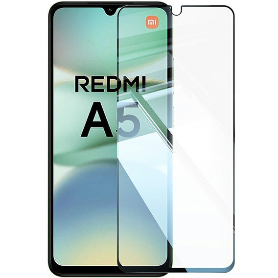 Szkło Hartowane 3D do Xiaomi Redmi A5, czarna ramka