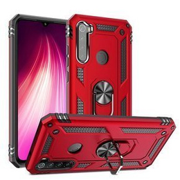 Etui pancerne do Xiaomi Redmi Note 8T, Nox Case Ring, czerwone
