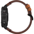 Skórzany Pasek Quickfit do Garmin Fenix 22mm, Brązowy