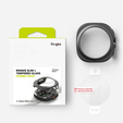 Etui Ringke do Samsung Galaxy Watch Ultra 47mm (2025 / 2024), Slim, czarne + Szkło Hartowane