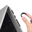ENKAY Zaślepki do portów dla MacBook Pro 14.2 (A2442) / 16.2 (A2485), Black