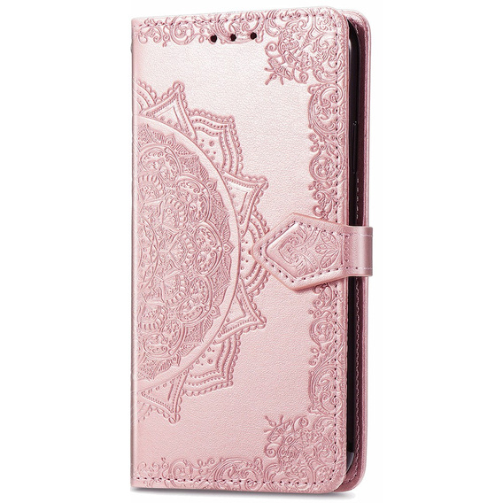 Etui z klapką do Samsung Galaxy A53 5G, Mandala, różowe