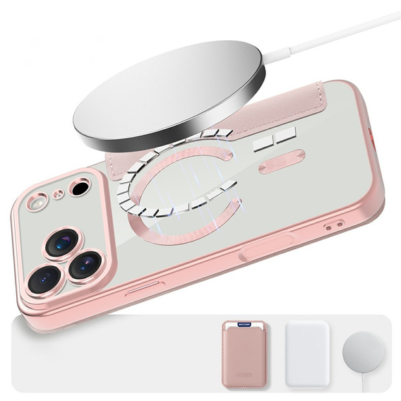 Etui z klapką RFID Wallet MagSafe z ochroną aparatu do iPhone 17 Pro Max