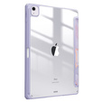 Etui do iPad Air 11" 2025/2024 (7/6 gen.), Smartcase Hybrid, z miejscem na rysik, Marble fioletowe